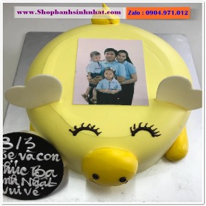 Bánh Sinh Nhật Con Heo Tuổi Hợi- Y84